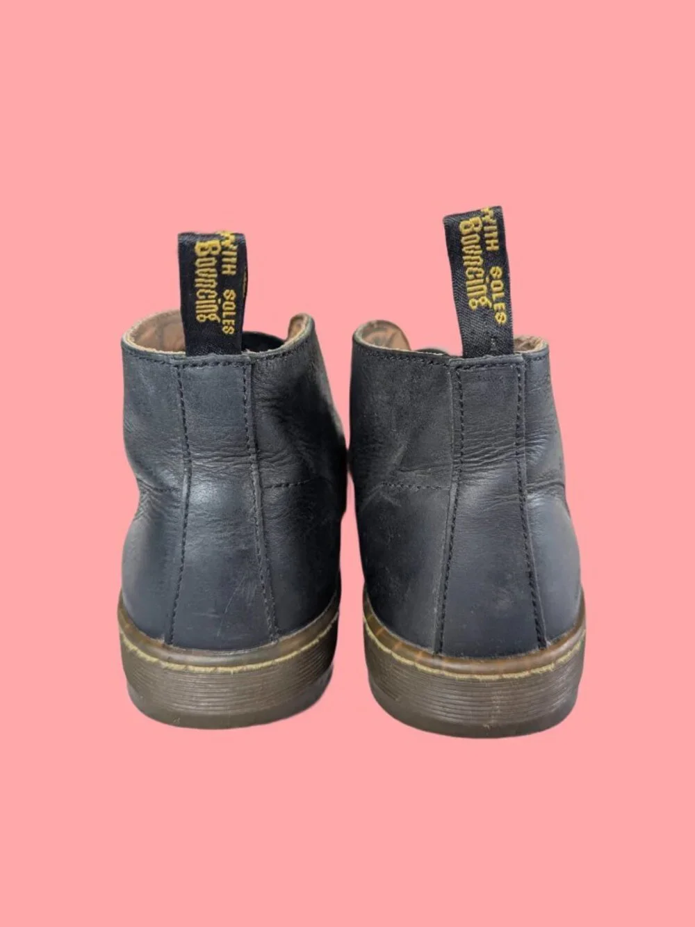 Doc Martens Black leather Cabrillo Men's Desert Boots - Size 11 US men's
